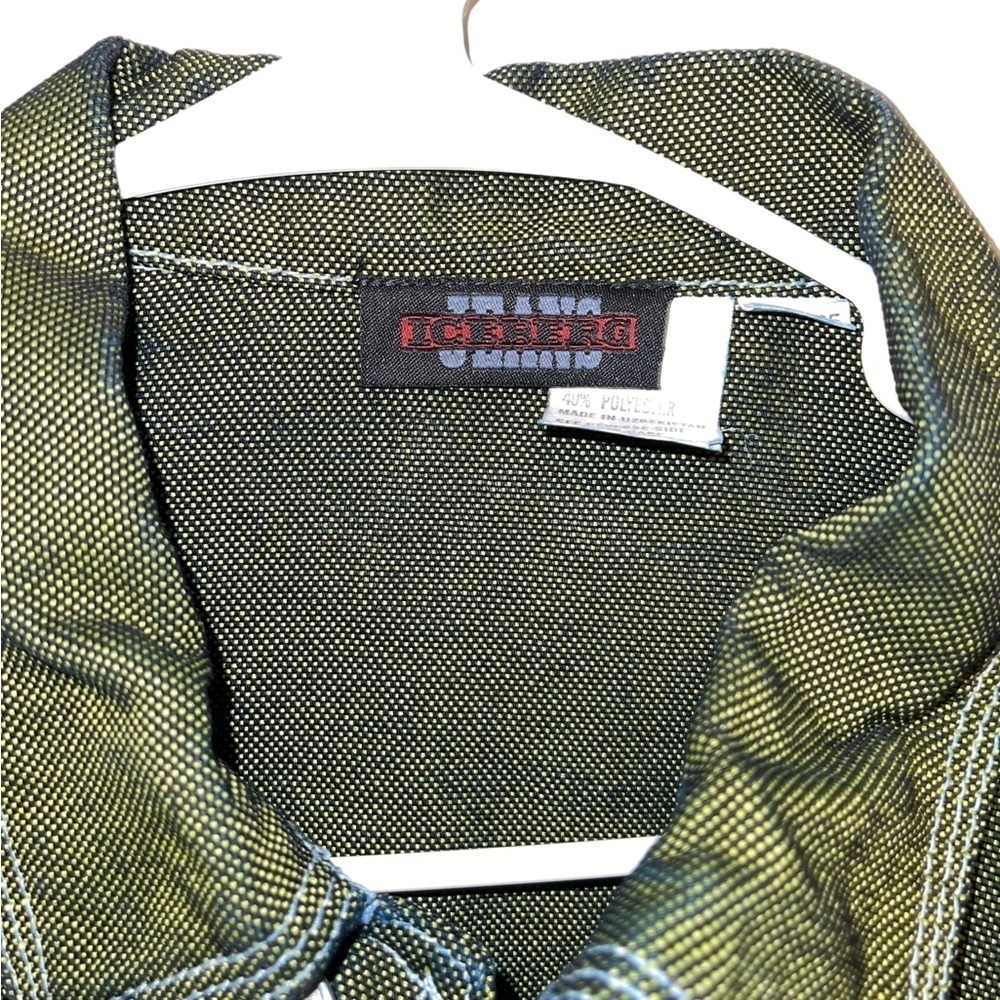 Vintages Iceberg  History Donald Duck Denim Men Jacket Size 18 - Picture 4 of 5